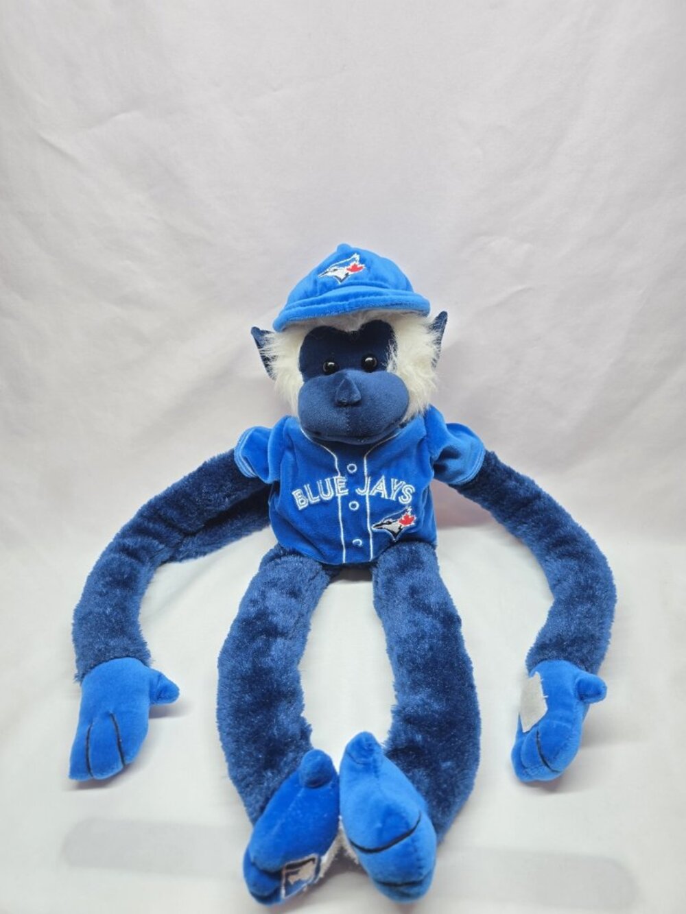 Forever Collectables Blue Jays Baseball Monkey Mascot Stuffed Animal Toy Plush